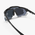 Спортивные очки c диоптриями Scicon Aeroshade 2.0 Titanium Sunglasses Black Matt Multi Mirror Sunburst + Pink