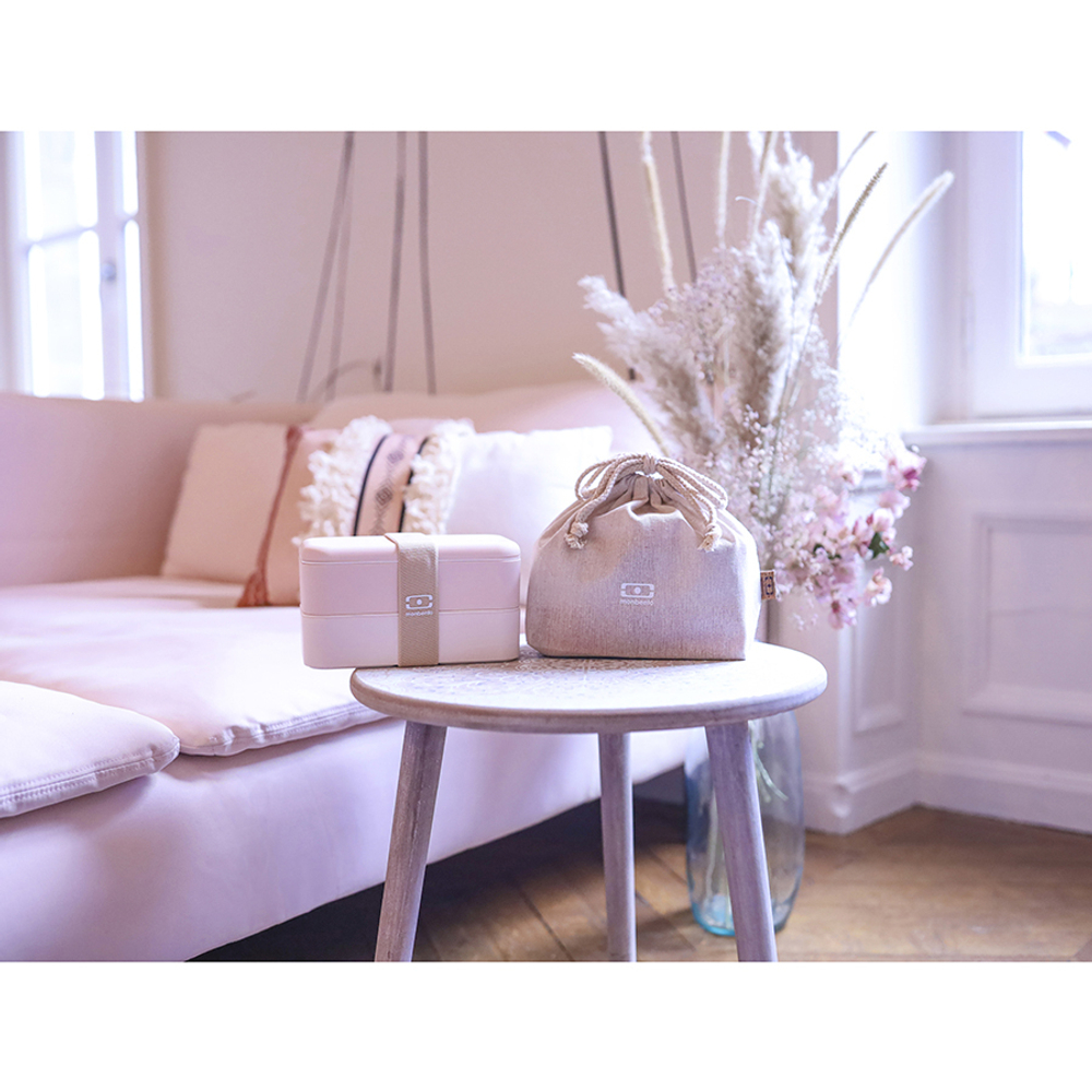 Мешочек для ланча mb pochette, natural cream