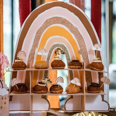 Топперы "Бохо Радуга" 12 шт.