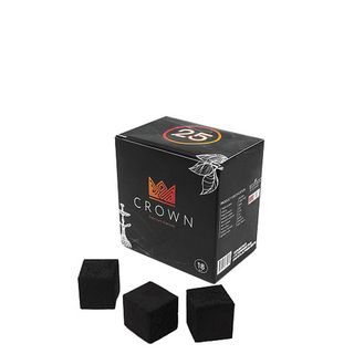 Купить Уголь Кокосовый 25мм - Crown 18шт