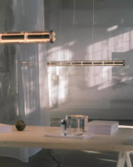 Pendant design lamp Luce Orizzontale by Flos