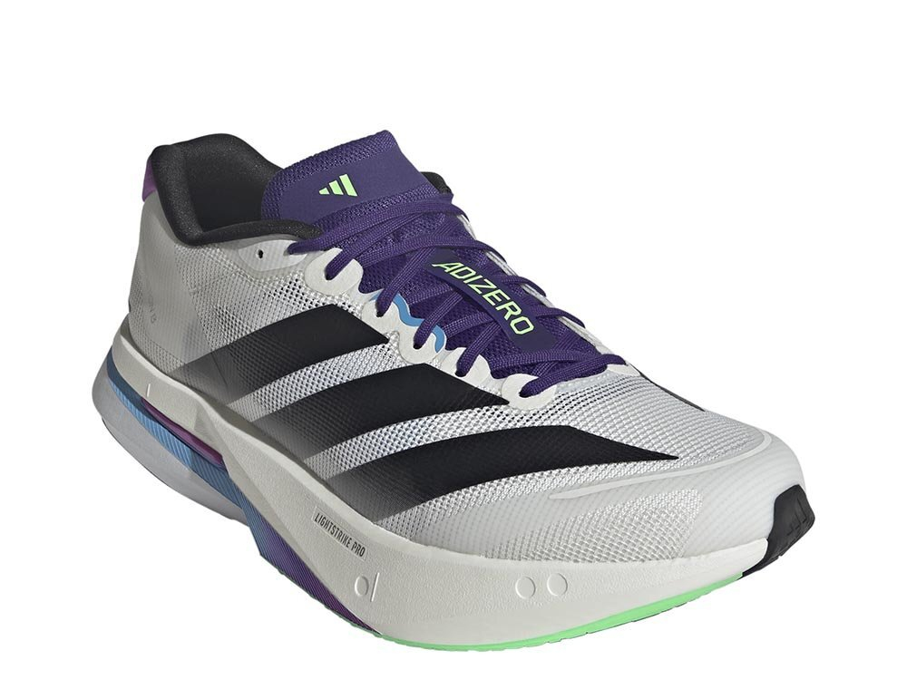 Кроссовки для бега мужские adidas Adizero Boston 13 M Бело-Фиолетовые