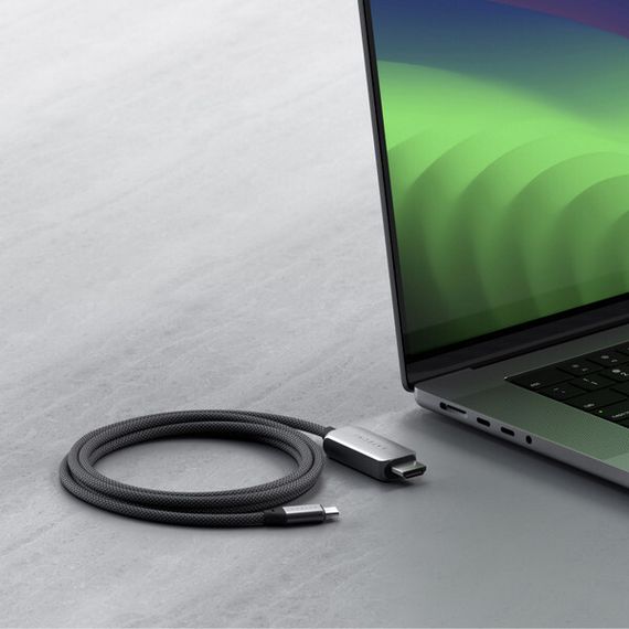 Кабель Satechi USB-C - HDMI 2.1 8K 2 м (ST-YH8KCM) Серый космос