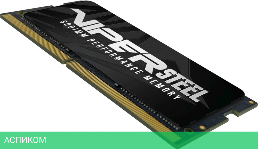 Оперативная память Patriot Viper Steel 32GB DDR4 SODIMM PC4-19200 (PVS432G240C5S)