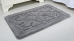 "LINK" Коврик для ванной 1-ый серый (50х80см) FX-5002K