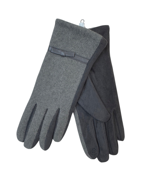 Перчатки. Женские. Материал верха: Кашемир. Внутри плюш-флис. 12 шт в упаковке, разные цвета.