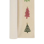 Салфетка под приборы frozen pines из коллекции new year essential, 33х48 см