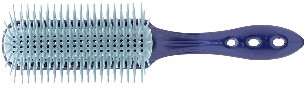 Y.S.Park Straight Air Styler YS-T09 Парикмахерская щётка, 9 рядов, синяя