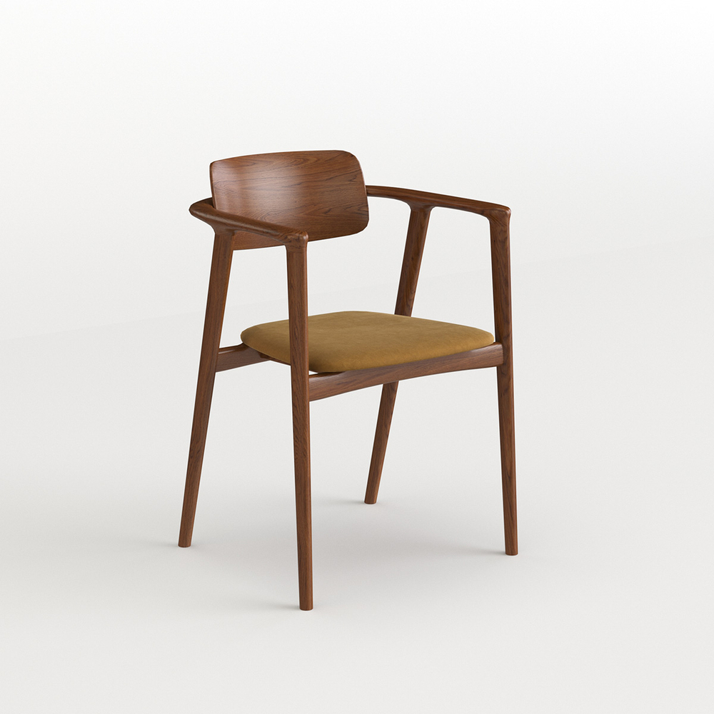 ТУРИН СОФТ Стул из массива дуба