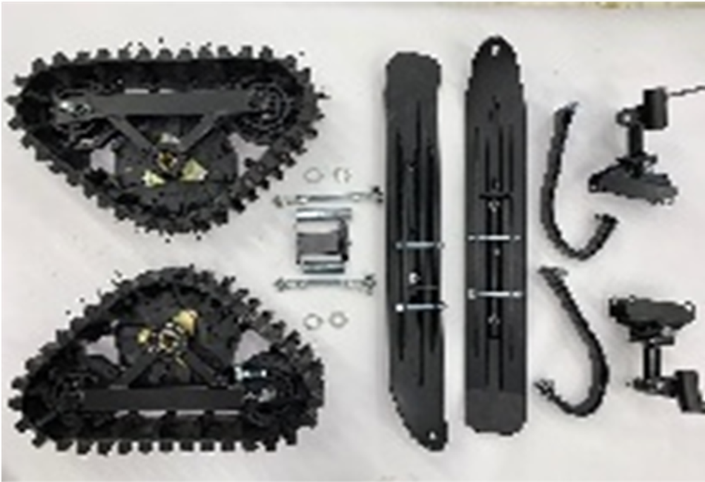 Установочный комплект гусеницы и лыжи GEKKON 110 сс