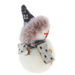 GAEM Изделие декоративное подвесное "Снеговик", L11,5 W6 H13 см, 2в.