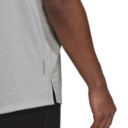 Мужское теннисное поло adidas Icons 3 BAR T-Shirt Men - Grey