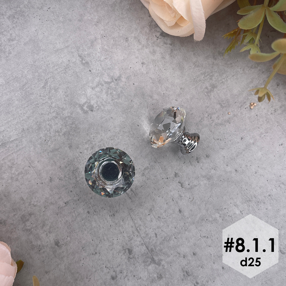 Ручка-кнопка 8.1.1, 1 шт