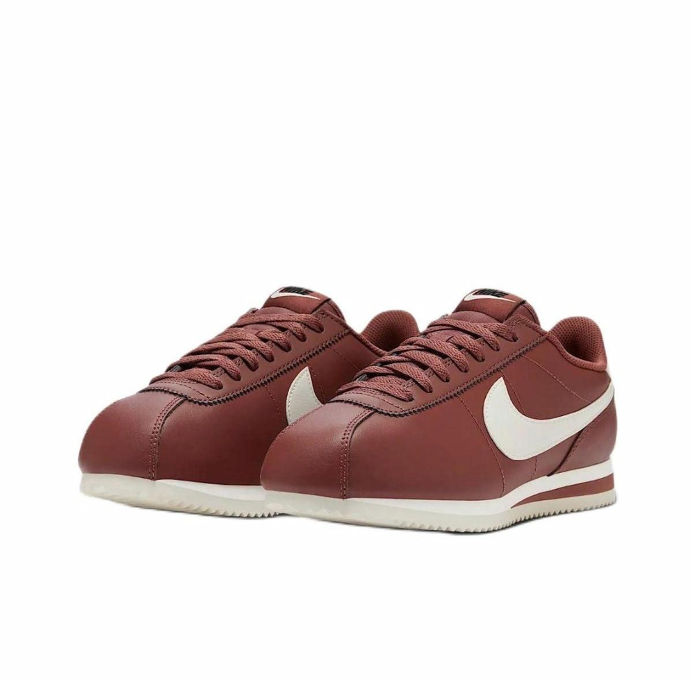 Женские кроссовки Nike Cortez Leather 'Red Sepia Black Sail' DN1791-201