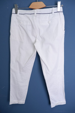 Брюки Oodji белые 44 размер