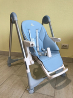 Стул для кормления luxmom Н580 Голубой