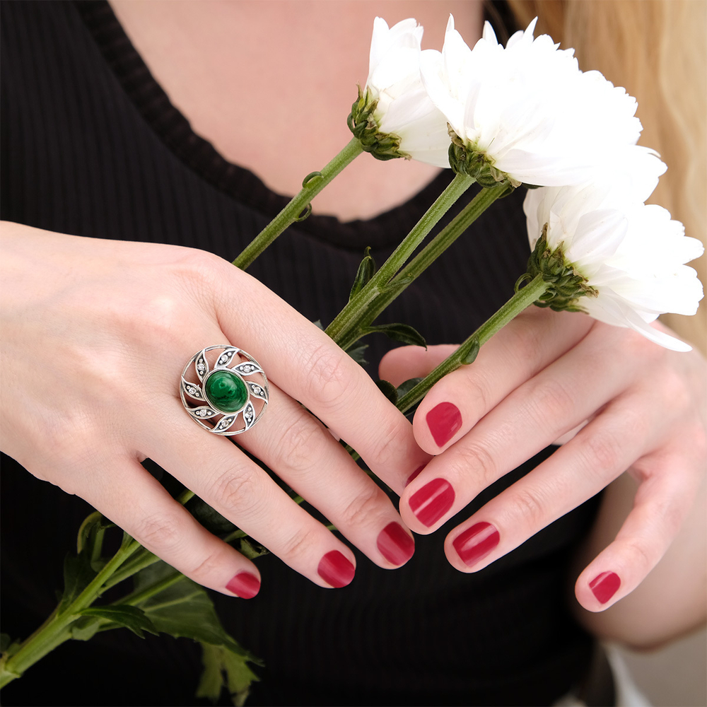 "Килиманджаро" кольцо из коллекции "Самоцветы" от Jenavi