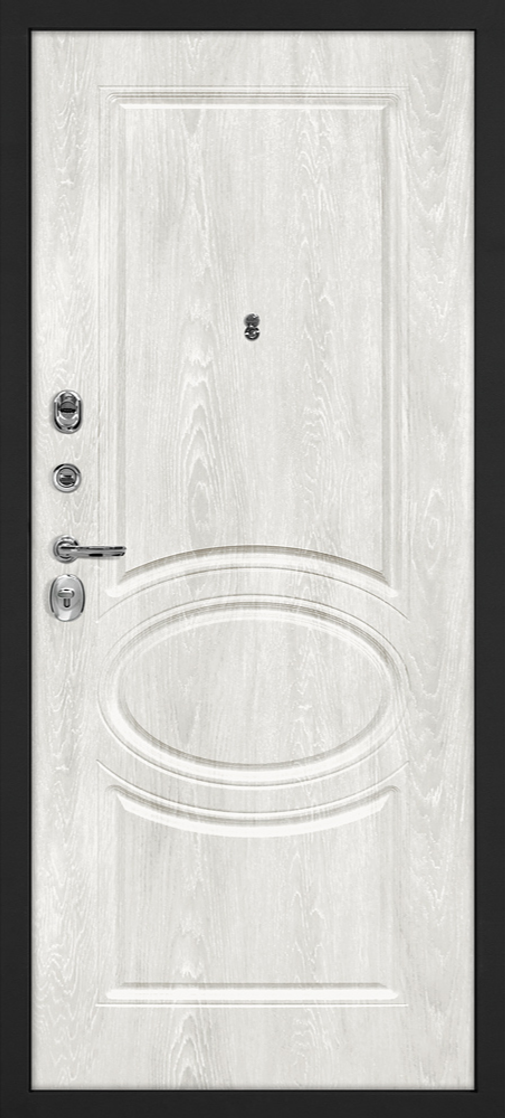 Металлическая входная дверь в квартиру с МДФ покрытием - 1008