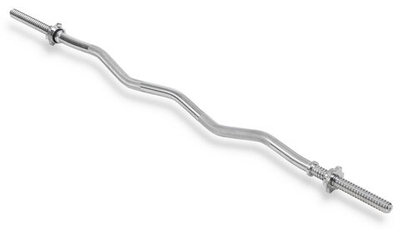 Гриф 25 мм. W-образный 1,2 м. до 120 кг. VictoryFit VF-S2512W120