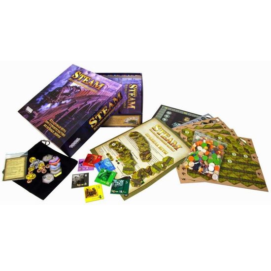 Настольная игра Steam. Железнодорожный магнат