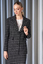 1843 Жакет женский (черный)