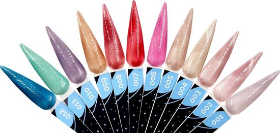 Laro nails cat eye rubber base 08 12мл.