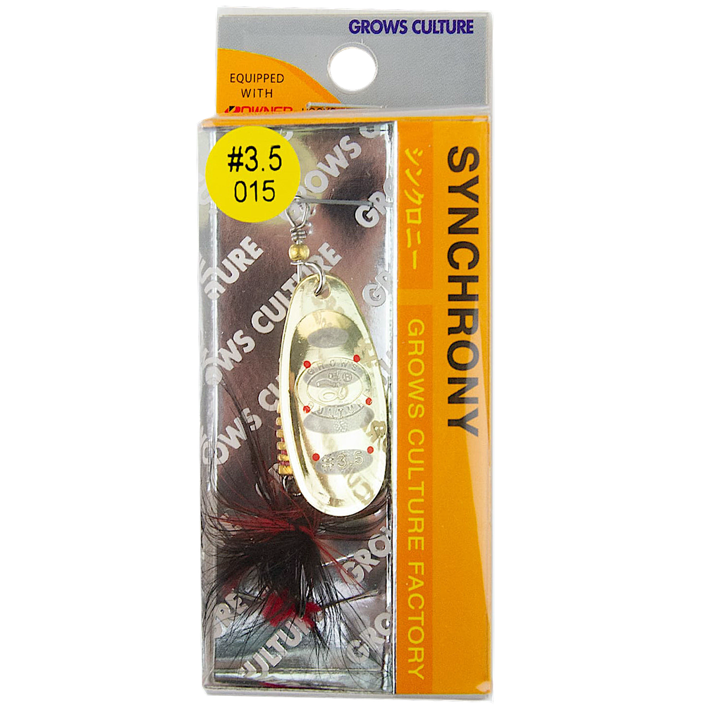 Блесна вращ. Grows Culture реплика Synchrony №2.5 6.0г 33мм T01 -
