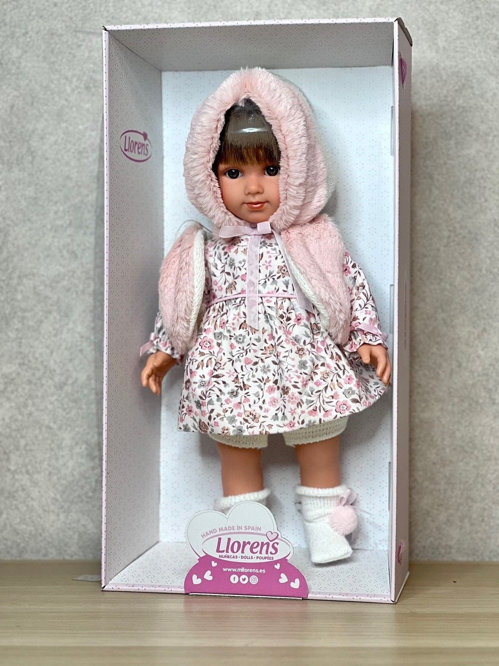 Кукла Llorens мягконабивная 35см Sara (53546)