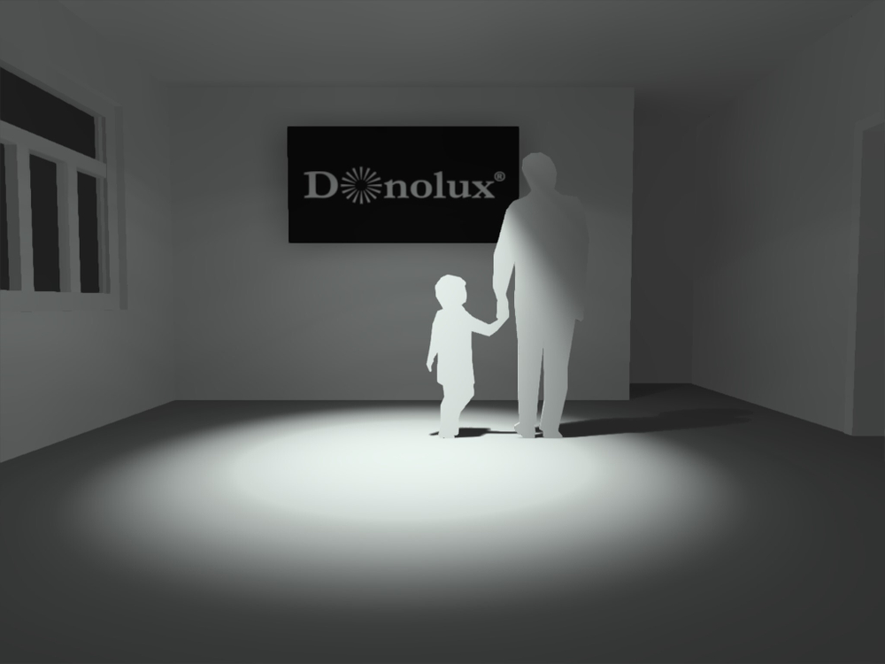 Donolux Led св-к накладной, 30Вт, D74хH180мм, 1993Лм, 38°, 3000К, IP20, Ra >90, черный RAL9005,блок питания в комплекте DL18895R30W1B