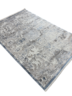 Ковер Sahara 00765A D.Blue FDY/Cream HB Прямоугольник