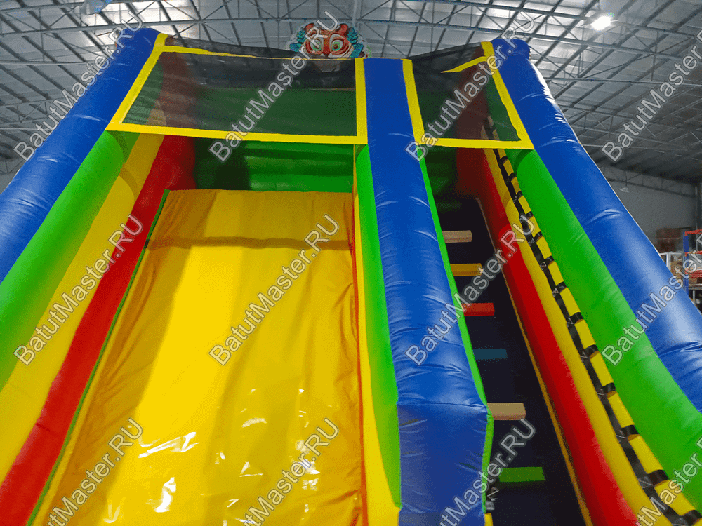 Надувная горка "Звериная компания", 7*4*5 м