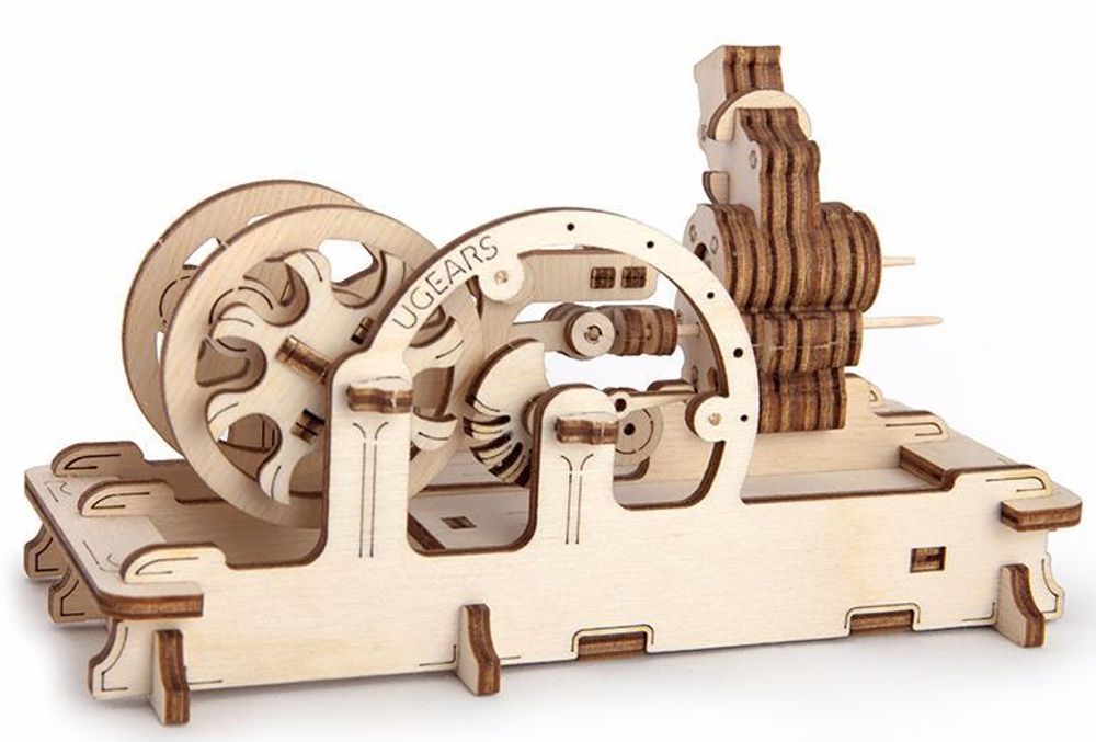 Конструктор 3D-пазл Ugears - Пневматический двигатель