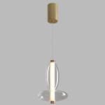 Светильник подвесной Crystal Lux QUASAR SP7W LED TRANSPARENT