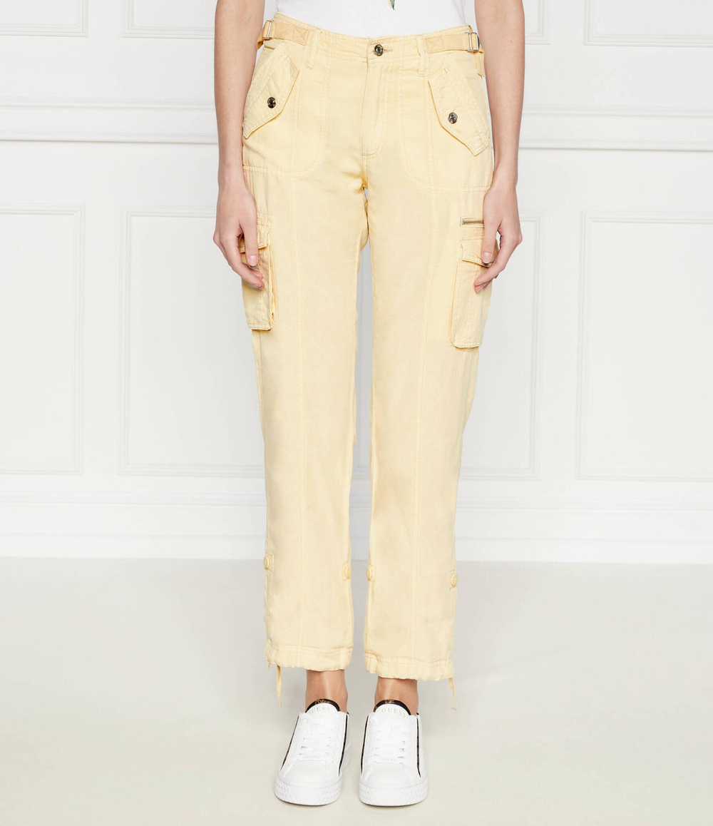 Брюки карго NESSI GUESS - бежевый(W4GA0A WG8N0)