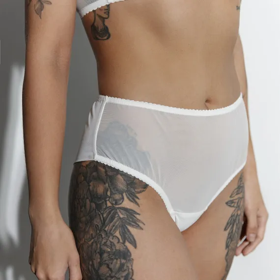 Сетка эластичная молочная (цв. 004), Lauma