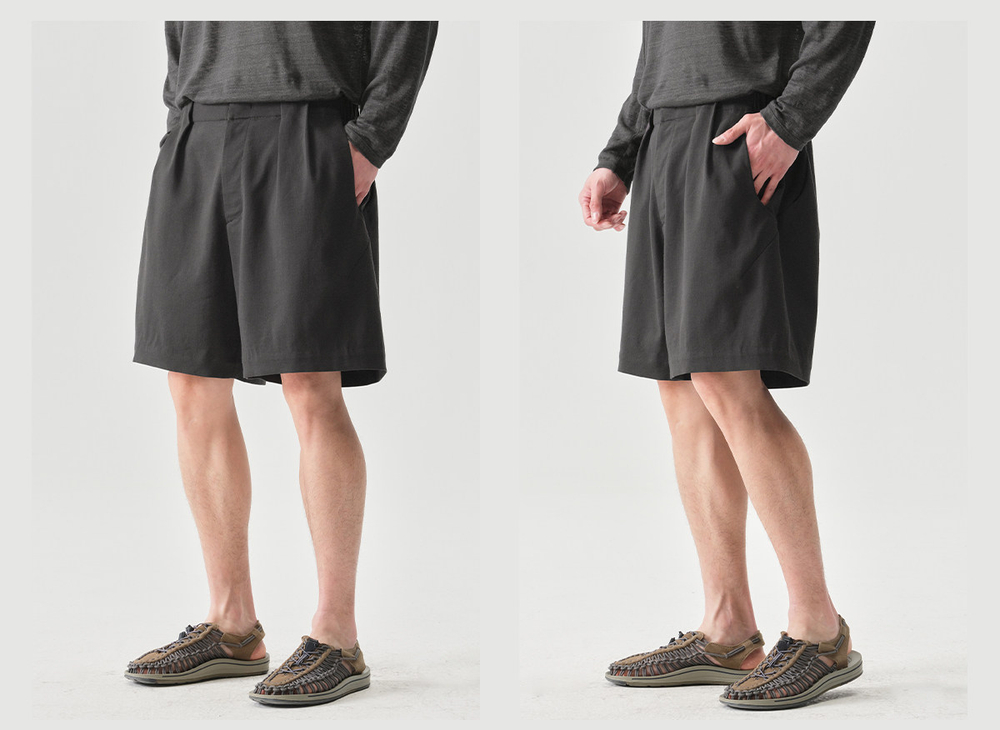 Шорты Nothomme BlueMonte Linen графит