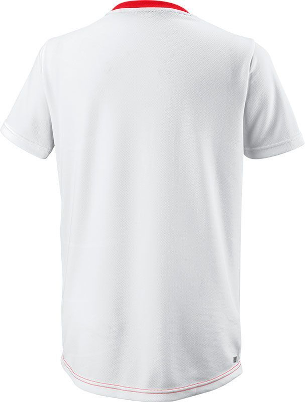 Футболка для мальчика теннисная Wilson Team II Triangle Crew B - team red