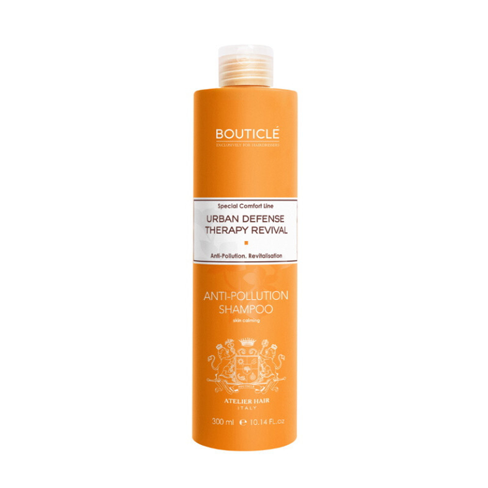 Шампунь для чувствительной кожи головы Bouticle Urban Defense Anti-Pollution Skin Calming Shampoo, 300 мл.