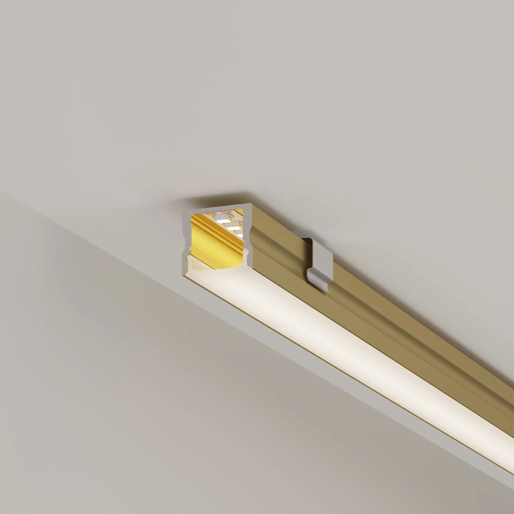 Профиль ARH-LINE-1715-2000 ANOD GOLD (Arlight, Алюминий) 039988