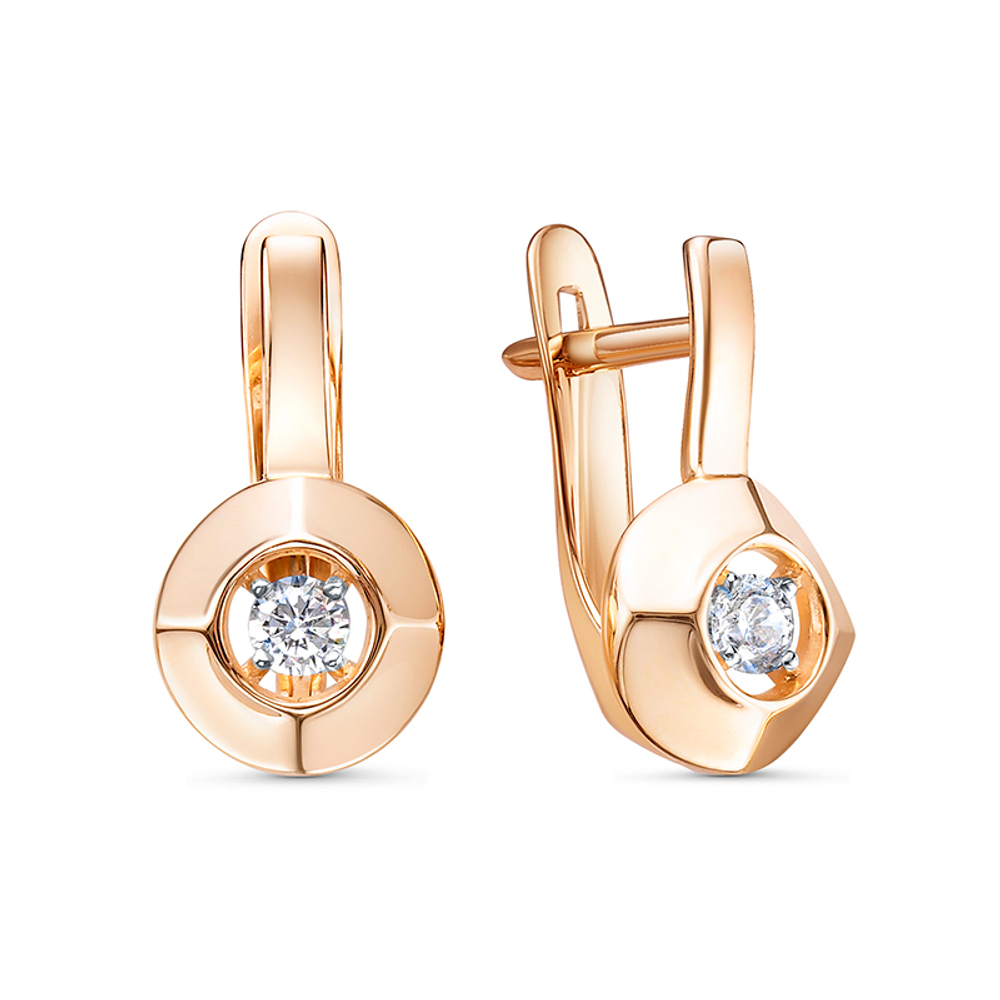 Серьги из золота 585 пробы