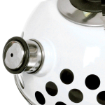 Чайник сталь, эмал, 2.5 л, свист, руч консоль, Рубин, С2322, бел, T04/25/03/02/ 04/ 05/ 08/ 21/ 28