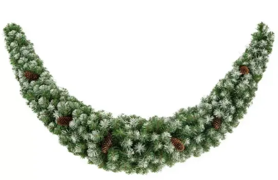 Хвойный сваг Адмирал заснеженный 200 см., ЕлкиТорг (52016)