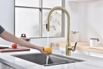 Смеситель для кухни Paulmark Universal Un213880-LG светлое золото
