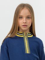 Джемпер для девочки AT975 сапфировый