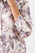 23049 Блузка женская (цветочный принт)