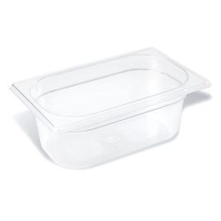 Гастроемкость 1/4 h100 мм поликарбонат 265*162*100 мм прозрачная 2,8 л P.L.