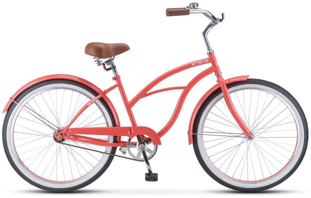 Велосипед 26" Stels Navigator-110 Lady V010, розовый/коралл.