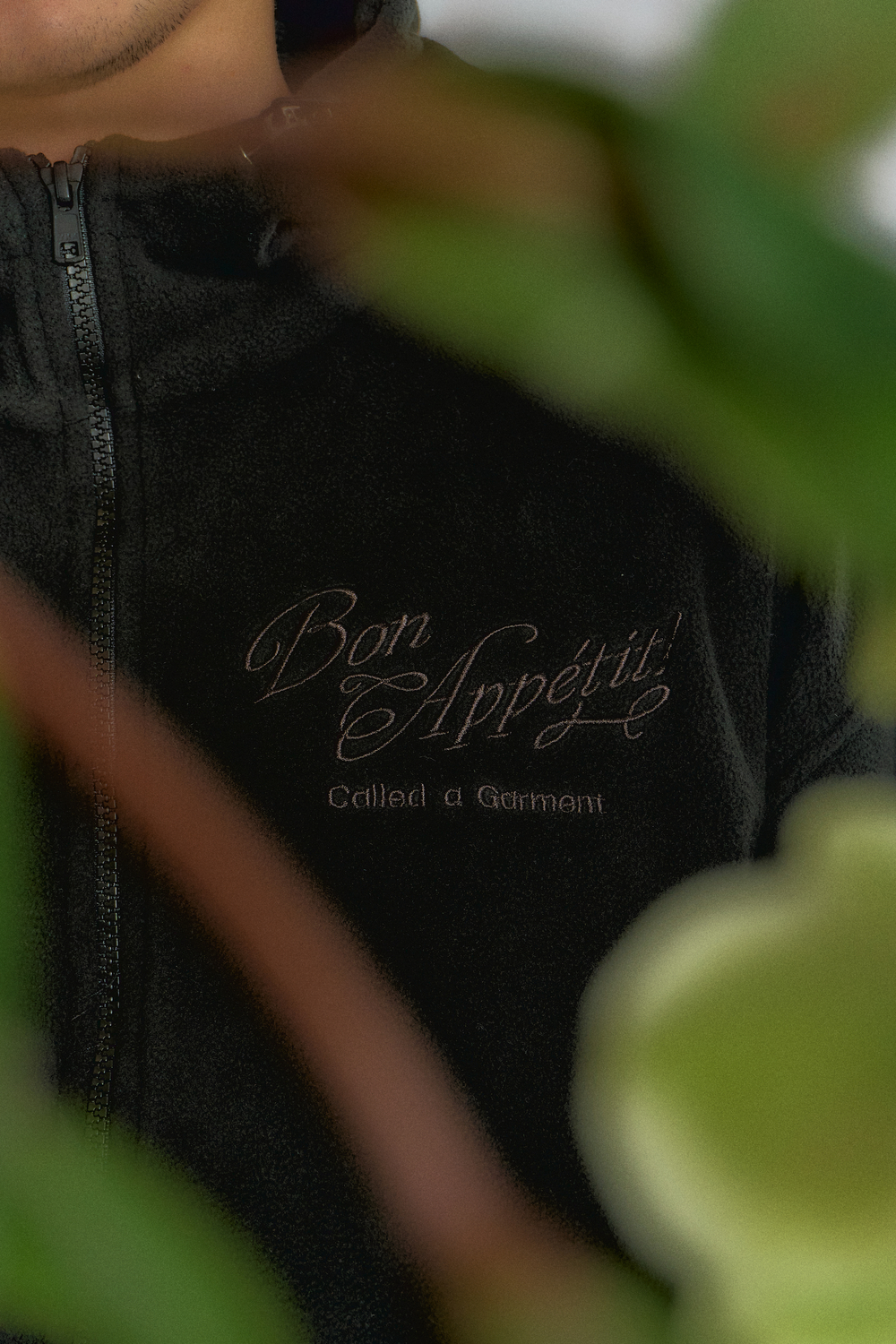 Худи Called a Garment Voyageur St Zip "Jet Black"