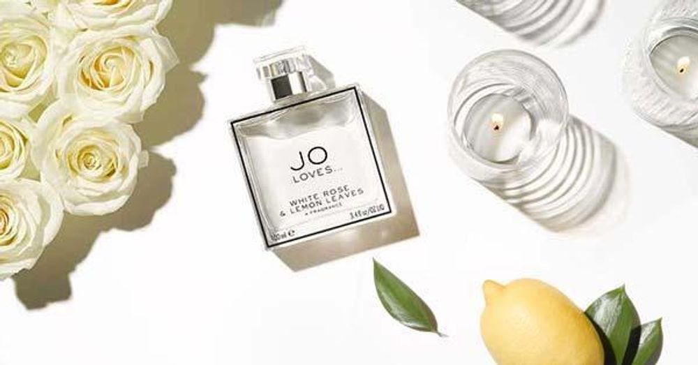 White Rose & Lemon Leaves или белая роза