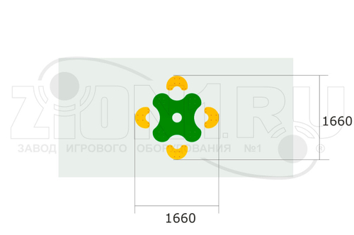 Детский столик «Клякса»